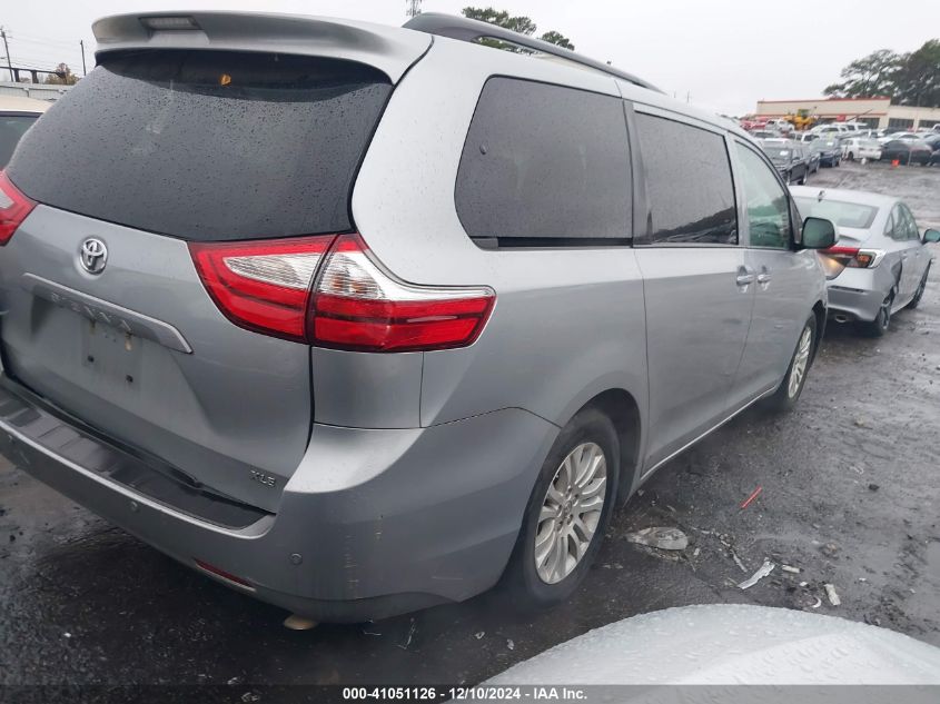 VIN 5TDYK3DC7FS636701 2015 TOYOTA SIENNA no.4