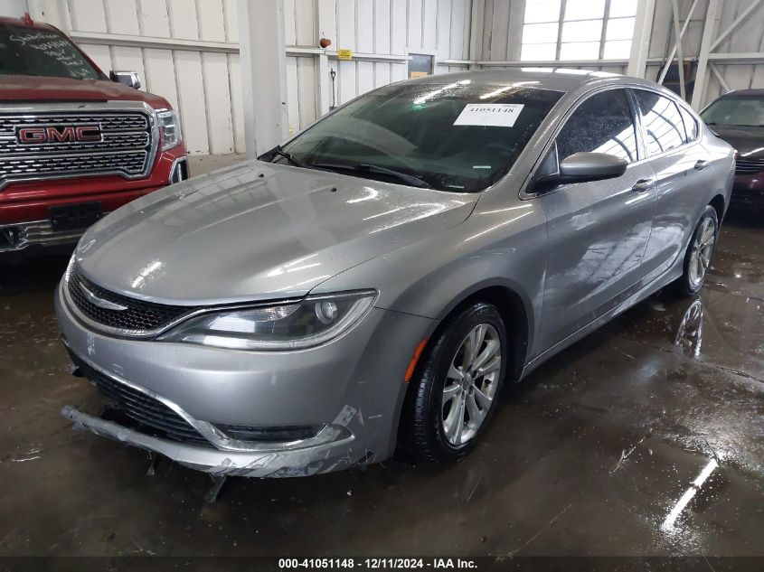 VIN 1C3CCCAB9FN526861 2015 Chrysler 200, Limited no.2