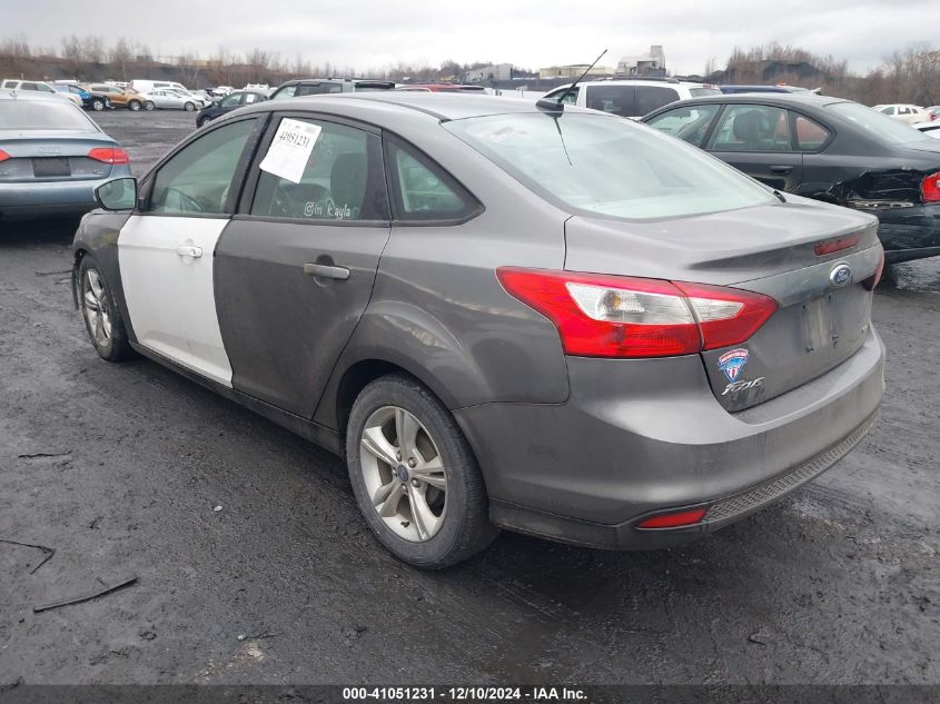 VIN 1FADP3F25EL105989 2014 Ford Focus, SE no.3