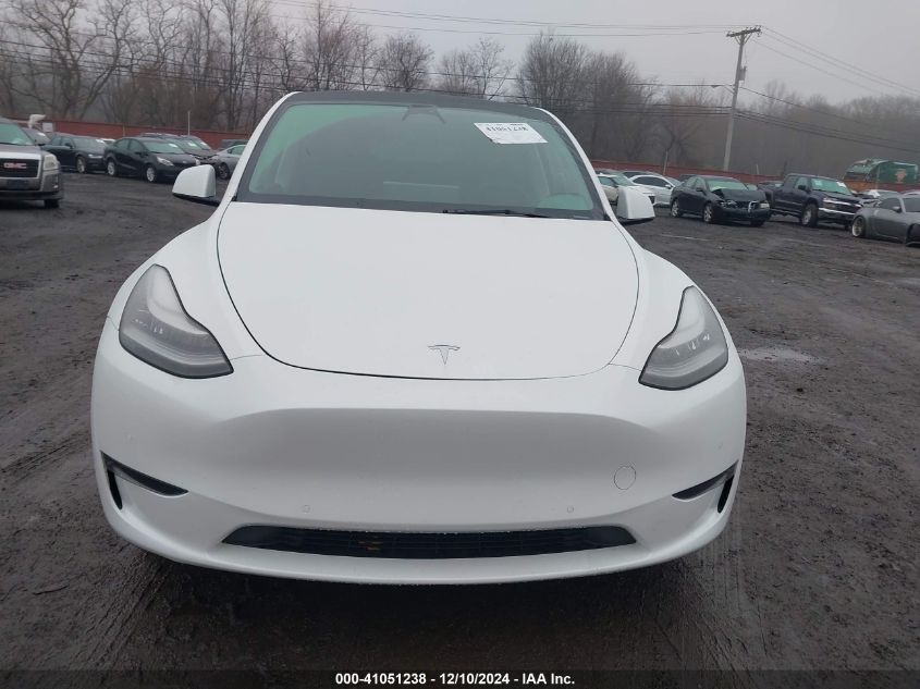 2021 Tesla Model Y Long Range Dual Motor All-Wheel Drive VIN: 5YJYGDEE8MF300242 Lot: 41051238