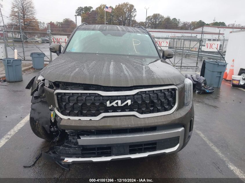 VIN 5XYP3DGC9PG349711 2023 KIA Telluride, Ex X-Line no.12