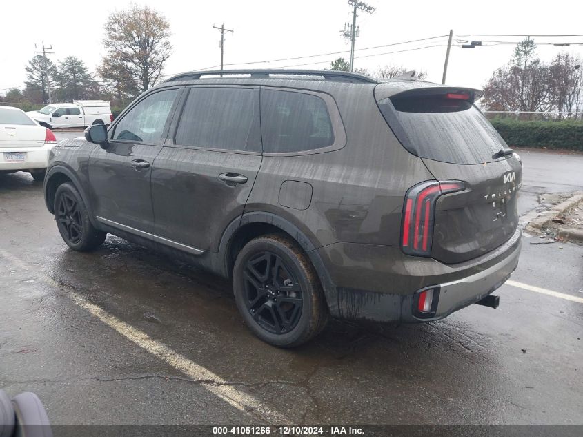 VIN 5XYP3DGC9PG349711 2023 KIA Telluride, Ex X-Line no.3