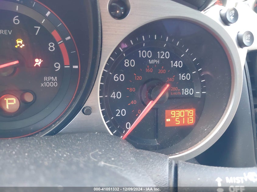 2013 NISSAN 370Z VIN: JN1AZ4EH4DM383572