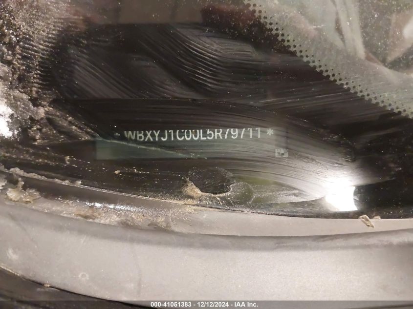 2020 BMW X2 xDrive28I VIN: WBXYJ1C00L5R79711 Lot: 41051383