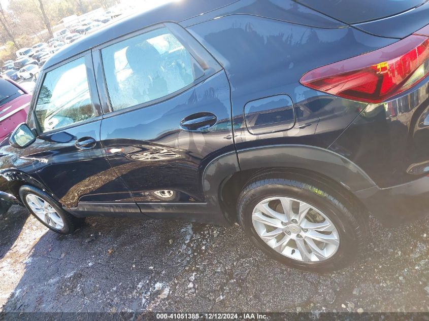 2021 Chevrolet Trailblazer Fwd Ls VIN: KL79MMS25MB025436 Lot: 41051385