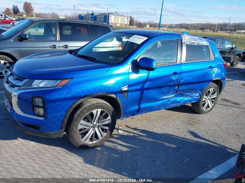 2020 Mitsubishi Outlander Sport 2.0 Es VIN: JA4AP3AU2LU001869 Lot: 41051415