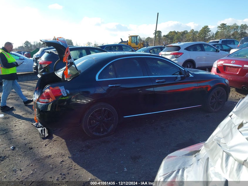 2017 MERCEDES-BENZ C 300 4MATIC/LUXURY 4MATIC/SPORT 4MATIC - 55SWF4KB1HU207653