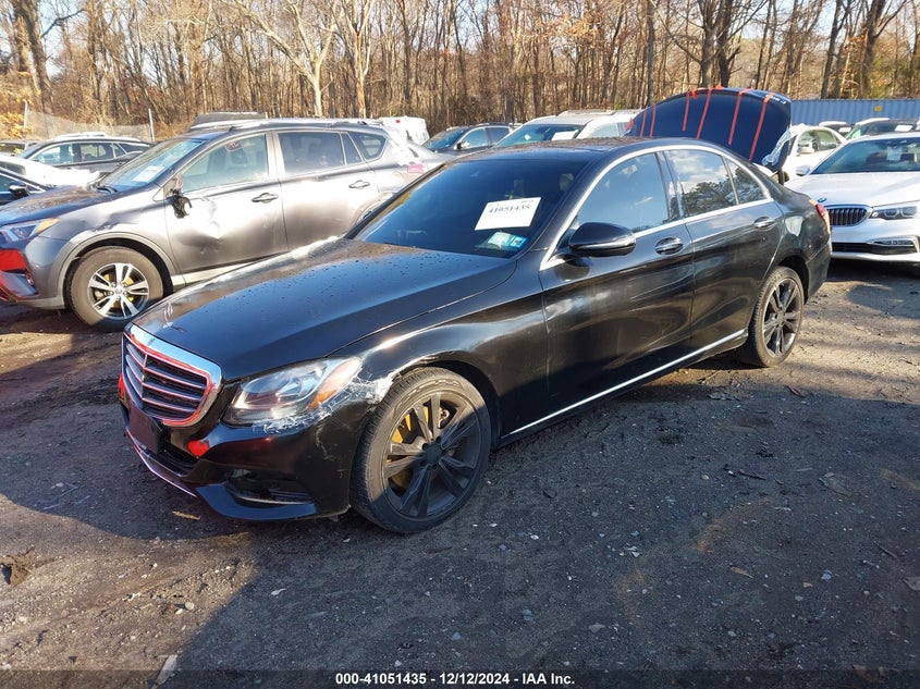 2017 MERCEDES-BENZ C 300 4MATIC/LUXURY 4MATIC/SPORT 4MATIC - 55SWF4KB1HU207653