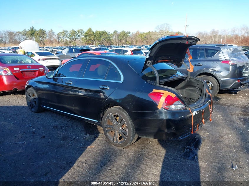 2017 MERCEDES-BENZ C 300 4MATIC/LUXURY 4MATIC/SPORT 4MATIC - 55SWF4KB1HU207653