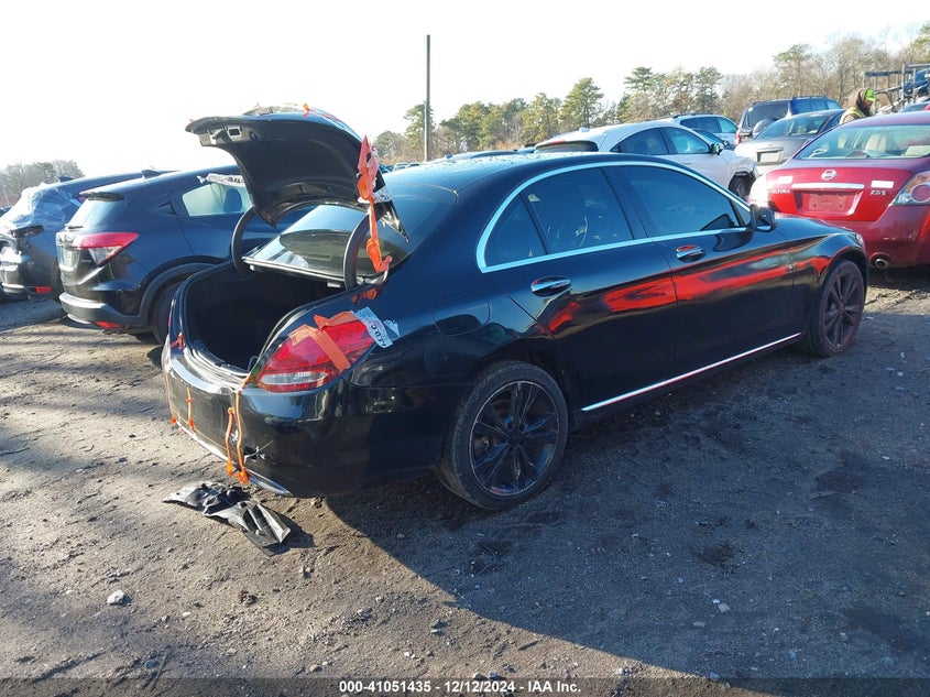 2017 MERCEDES-BENZ C 300 4MATIC/LUXURY 4MATIC/SPORT 4MATIC - 55SWF4KB1HU207653