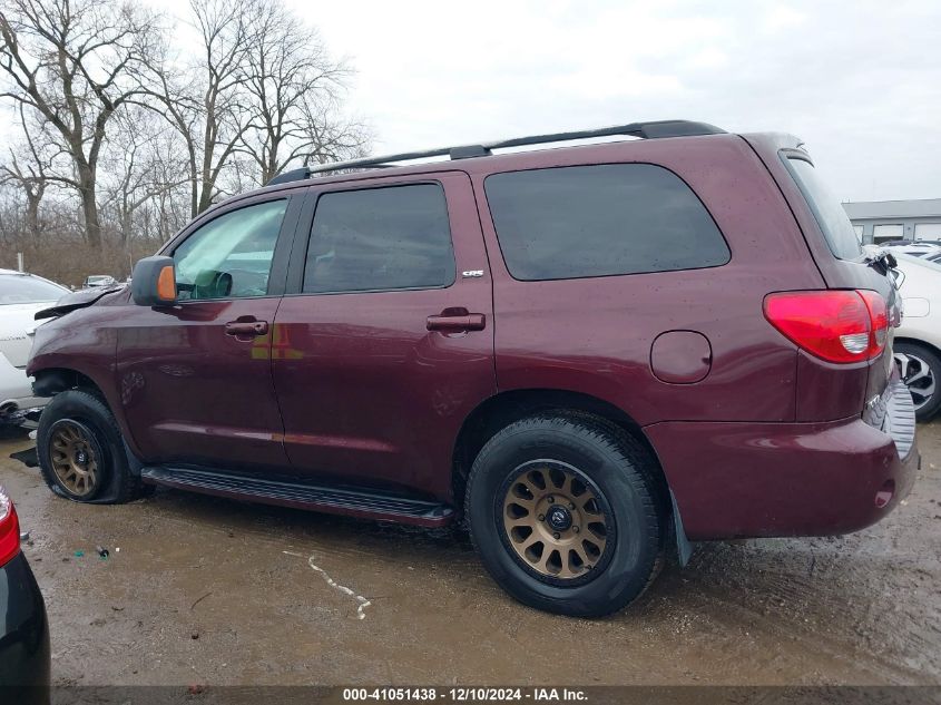 2008 Toyota Sequoia Sr5 5.7L V8 VIN: 5TDBY64A18S016529 Lot: 41051438