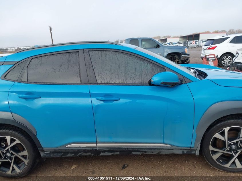 2023 Hyundai Kona Limited VIN: KM8K53A30PU981322 Lot: 41051511