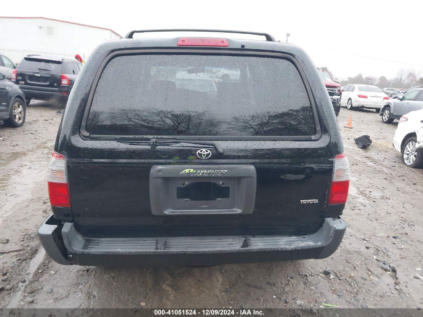 1998 Toyota 4Runner VIN: JP3GM84R6W0021166 Lot: 41051524