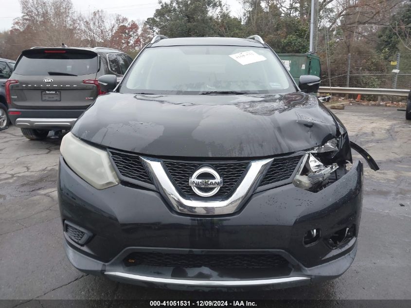 VIN 5N1AT2MV8FC782905 2015 Nissan Rogue, SV no.12