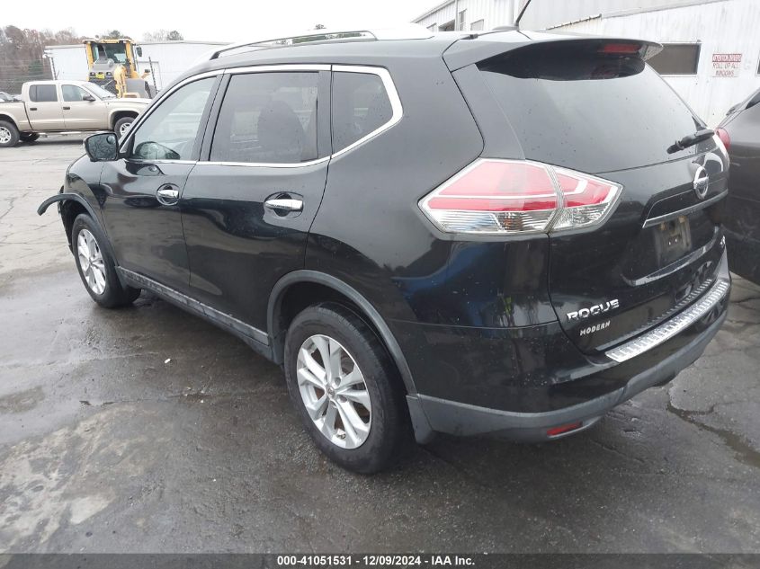 VIN 5N1AT2MV8FC782905 2015 Nissan Rogue, SV no.3