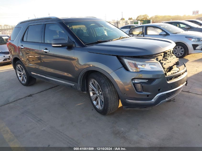 VIN 1FM5K7FH3JGB64742 2018 Ford Explorer, Limited no.1