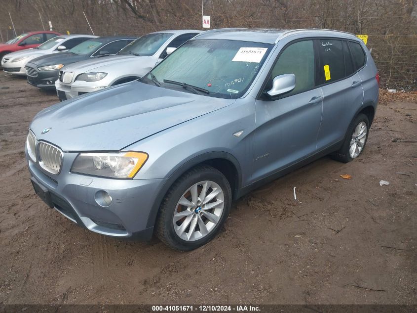 VIN 5UXWX9C50E0D10904 2014 BMW X3 no.2