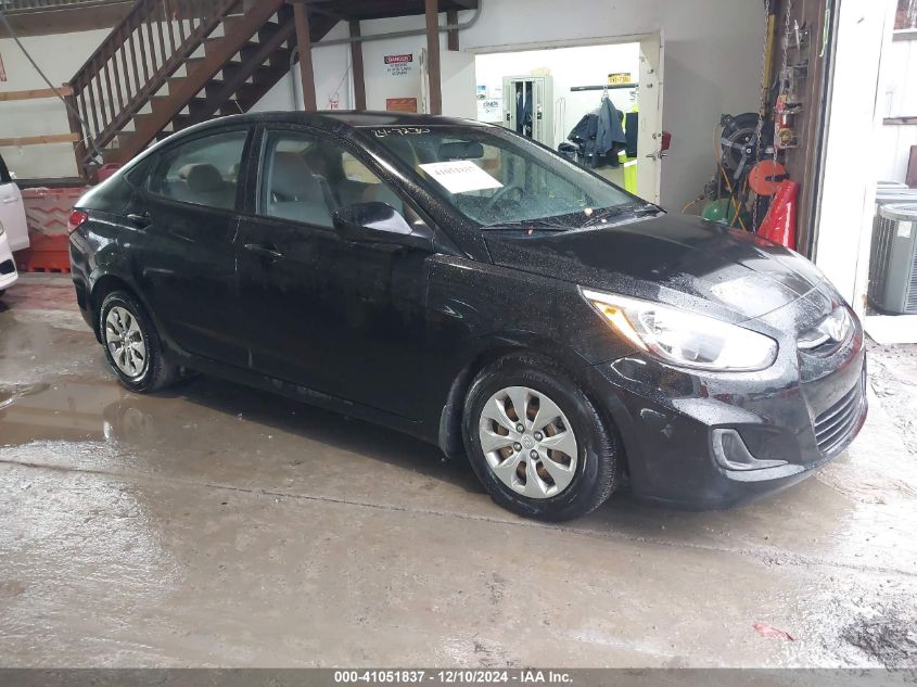 VIN KMHCT4AEXGU136821 2016 HYUNDAI ACCENT no.1