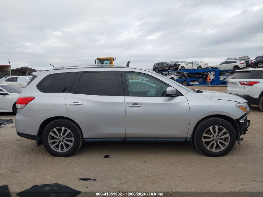 2016 Nissan Pathfinder S VIN: 5N1AR2MNXGC652303 Lot: 41051902