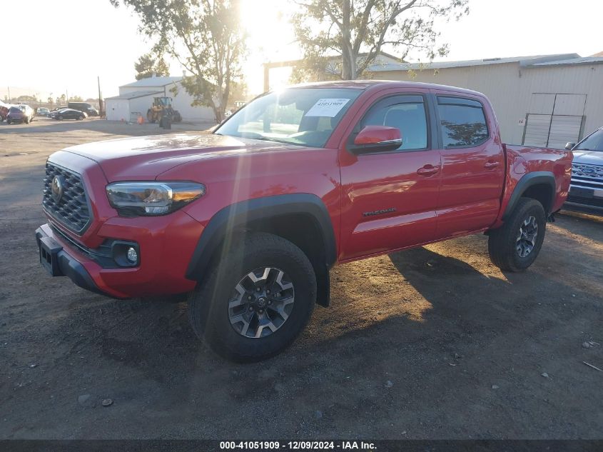 VIN 3TMCZ5ANXNM492647 2022 Toyota Tacoma, Trd Off Road no.2