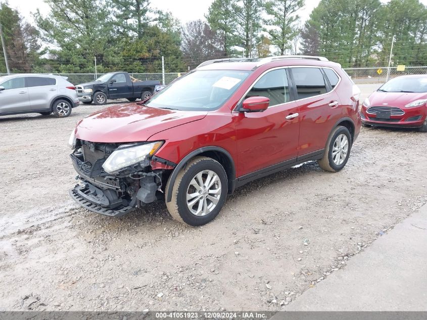 VIN JN8AT2MT5GW005959 2016 Nissan Rogue, SV no.2