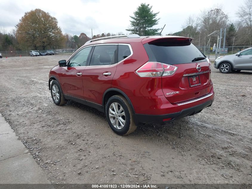 VIN JN8AT2MT5GW005959 2016 Nissan Rogue, SV no.3