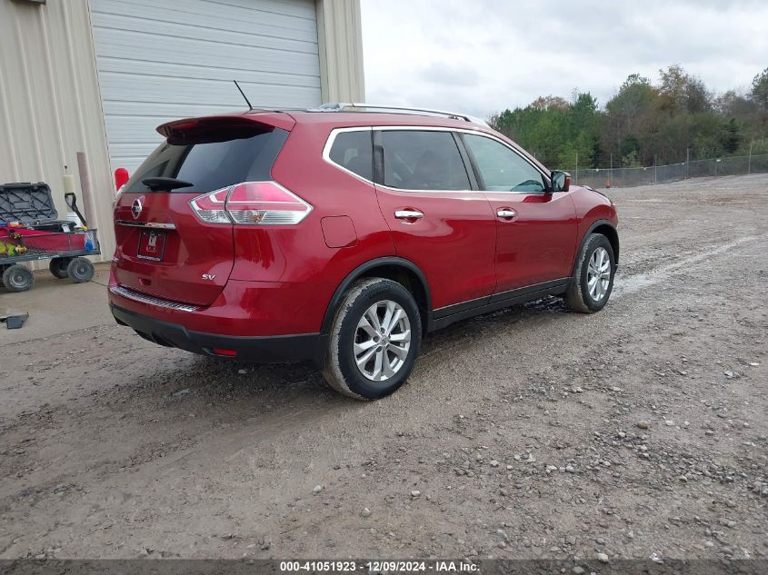 VIN JN8AT2MT5GW005959 2016 Nissan Rogue, SV no.4