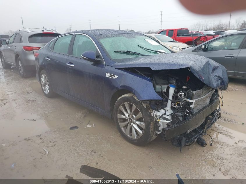 VIN 5XXGU4L32JG221342 2018 KIA Optima, EX no.1