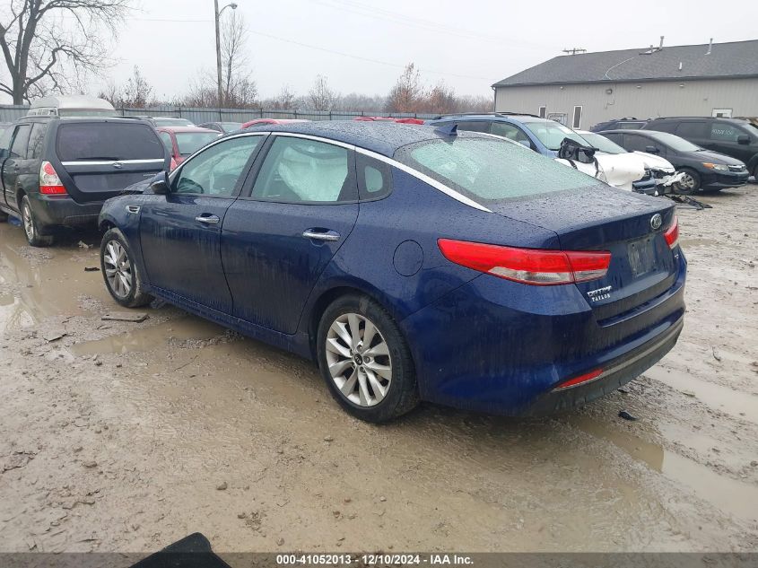 VIN 5XXGU4L32JG221342 2018 KIA Optima, EX no.3