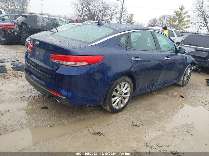 VIN 5XXGU4L32JG221342 2018 KIA Optima, EX no.4