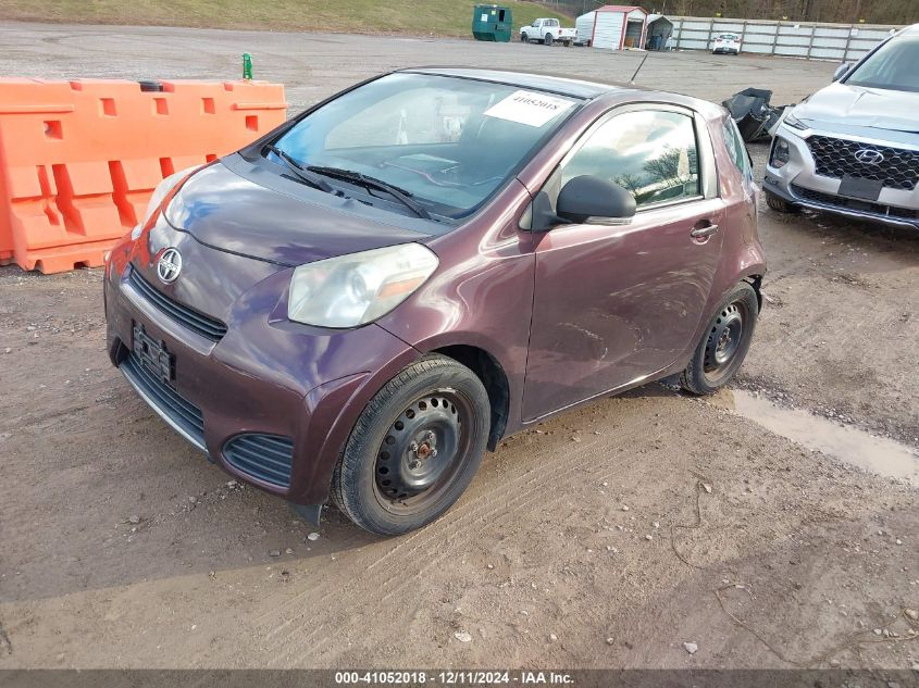 VIN JTNJJXB03EJ026418 2014 SCION IQ no.2