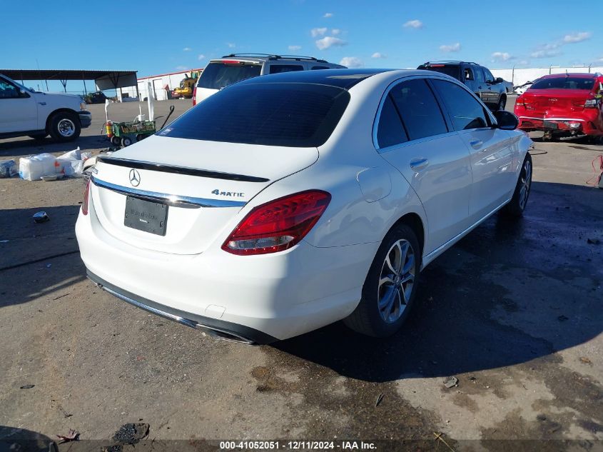 VIN 55SWF4KB3GU178722 2016 Mercedes-Benz C 300, 4Ma... no.4