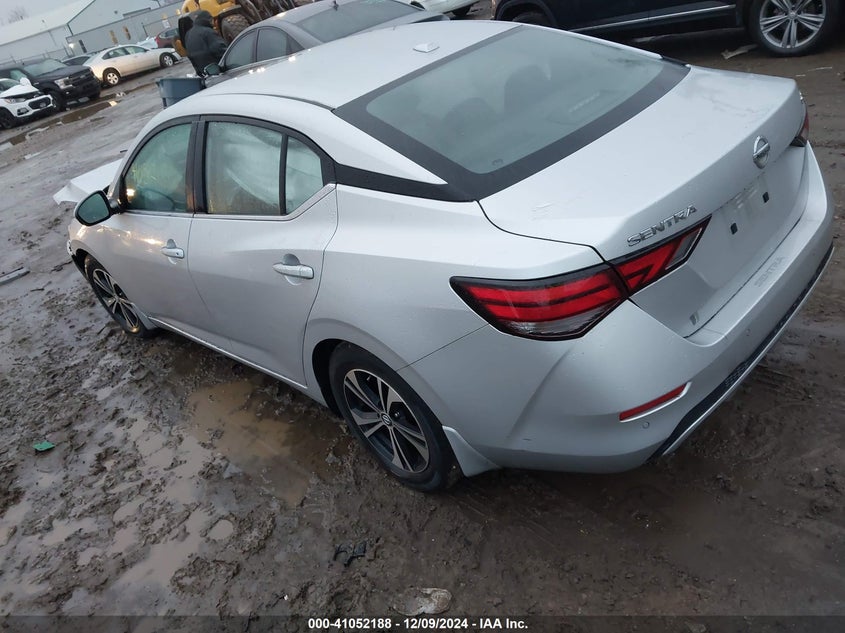 2022 NISSAN SENTRA VIN: 3N1AB8CV5NY297657