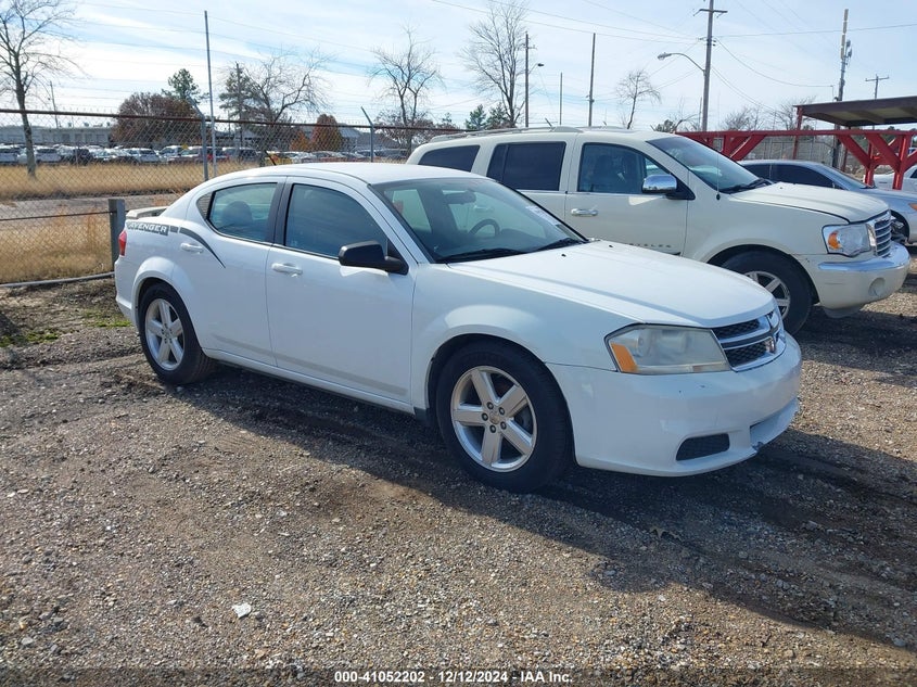 2013 DODGE AVENGER SE - 1C3CDZAB9DN551823