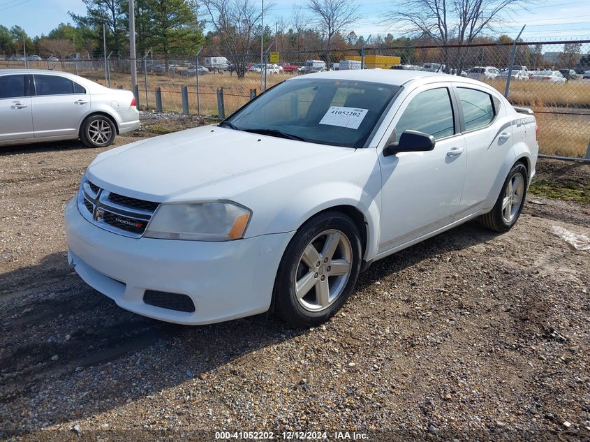 2013 DODGE AVENGER SE - 1C3CDZAB9DN551823