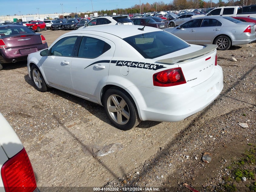 2013 DODGE AVENGER SE - 1C3CDZAB9DN551823