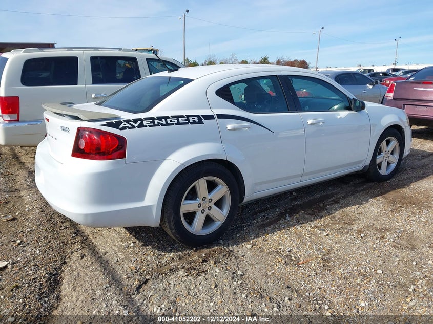 2013 DODGE AVENGER SE - 1C3CDZAB9DN551823