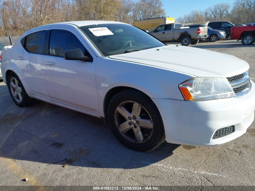 VIN 1C3CDZAB4DN517014 2013 DODGE AVENGER no.1