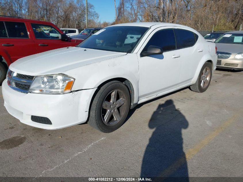 VIN 1C3CDZAB4DN517014 2013 DODGE AVENGER no.2