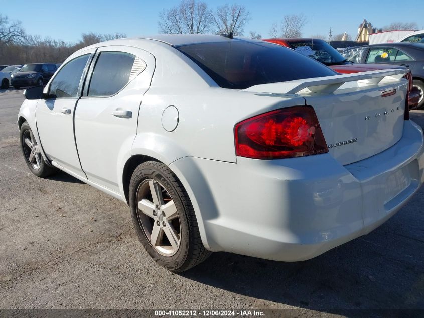 VIN 1C3CDZAB4DN517014 2013 DODGE AVENGER no.3