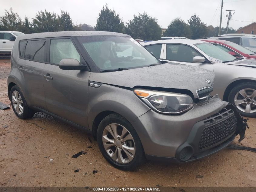 VIN KNDJP3A50F7192046 2015 KIA Soul, + no.1