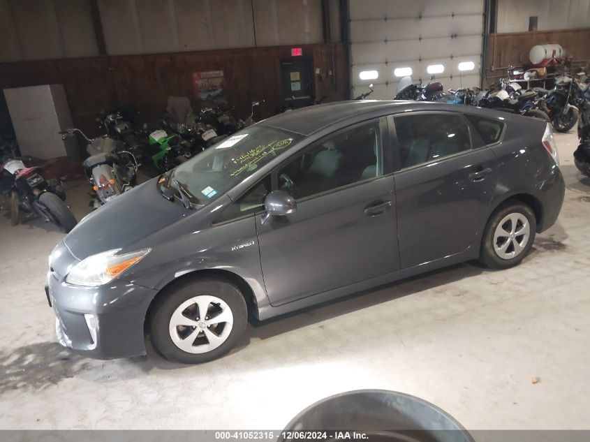 VIN JTDKN3DU3E1769652 2014 Toyota Prius, Two no.2