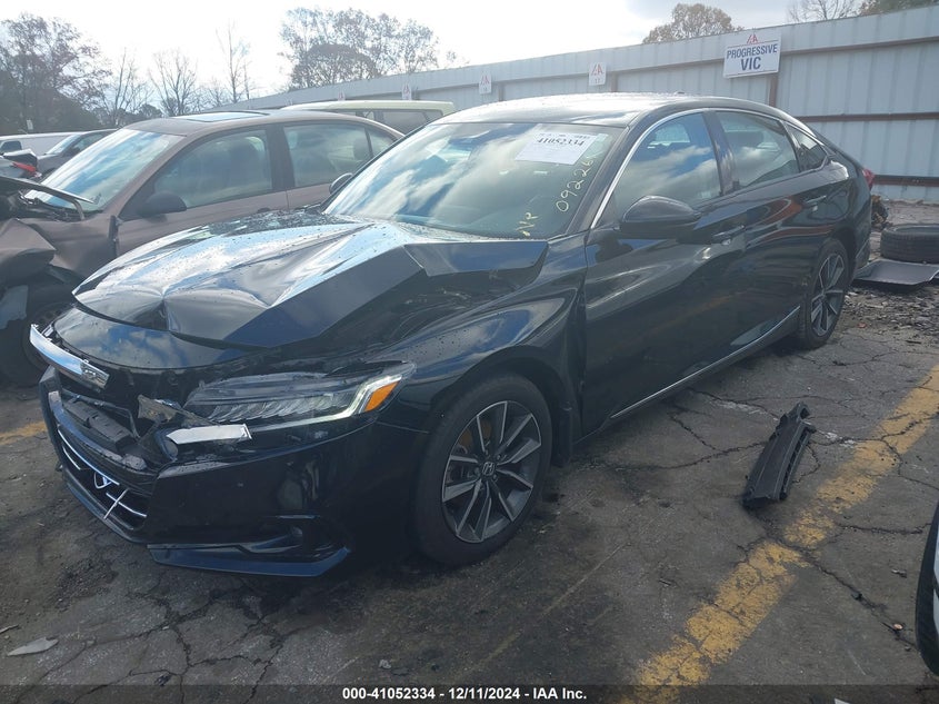 2021 HONDA ACCORD VIN: 1HGCV1F51MA092261
