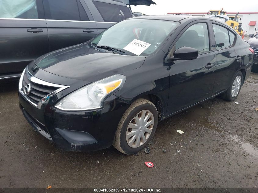 VIN 3N1CN7AP2GL827274 2016 Nissan Versa, 1.6 S+ no.2