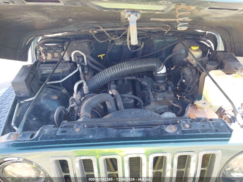 1999 Jeep Wrangler Sahara VIN: 1J4FY49S1XP418545 Lot: 41052365