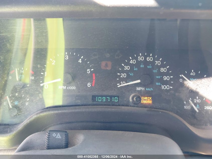 1999 Jeep Wrangler Sahara VIN: 1J4FY49S1XP418545 Lot: 41052365