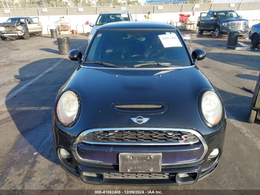 2015 Mini Hardtop Cooper S VIN: WMWXP7C56F2A39182 Lot: 41052408