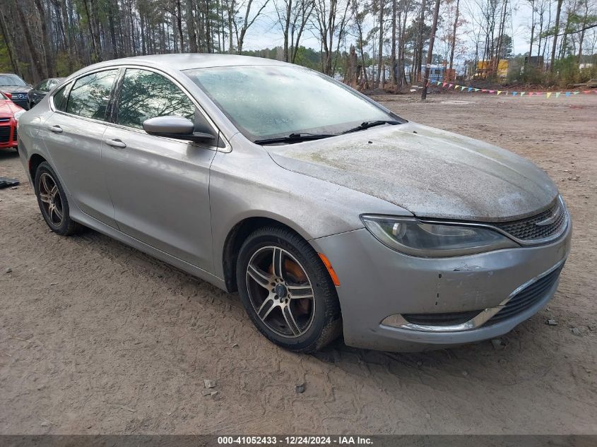 VIN 1C3CCCAB6FN675521 2015 CHRYSLER 200 no.1