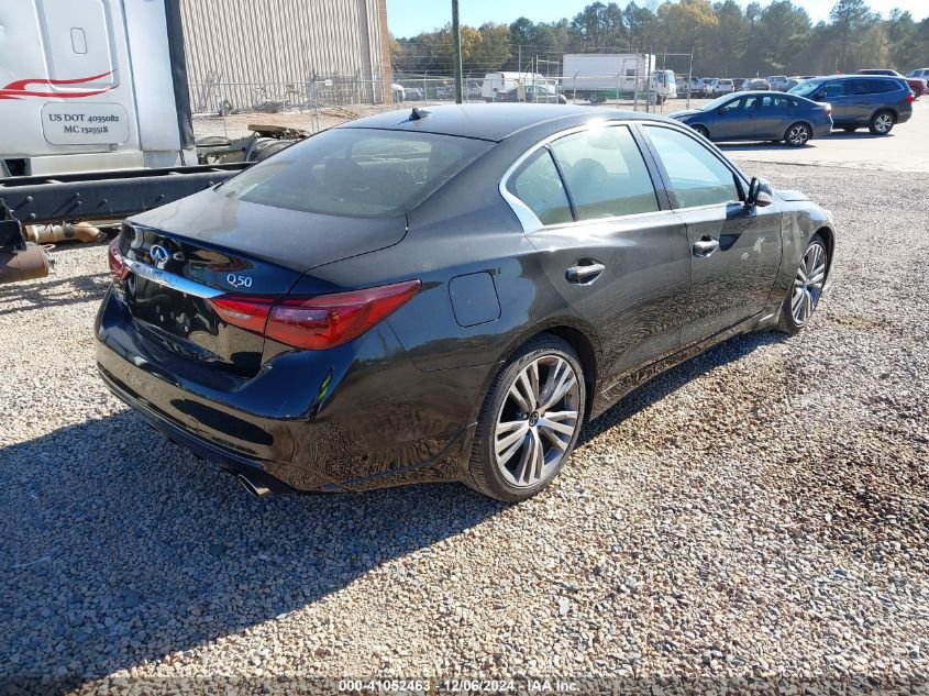 VIN JN1EV7CR1MM753273 2021 Infiniti Q50, Sensory Awd no.4