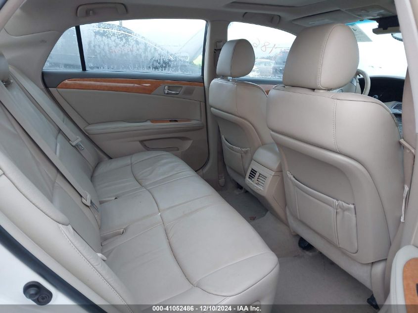 2005 Toyota Avalon Limited/Touring/Xl/Xls VIN: 4T1BK36B051111111 Lot: 41052486